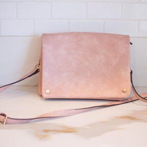 Baby Pink Leather Purse